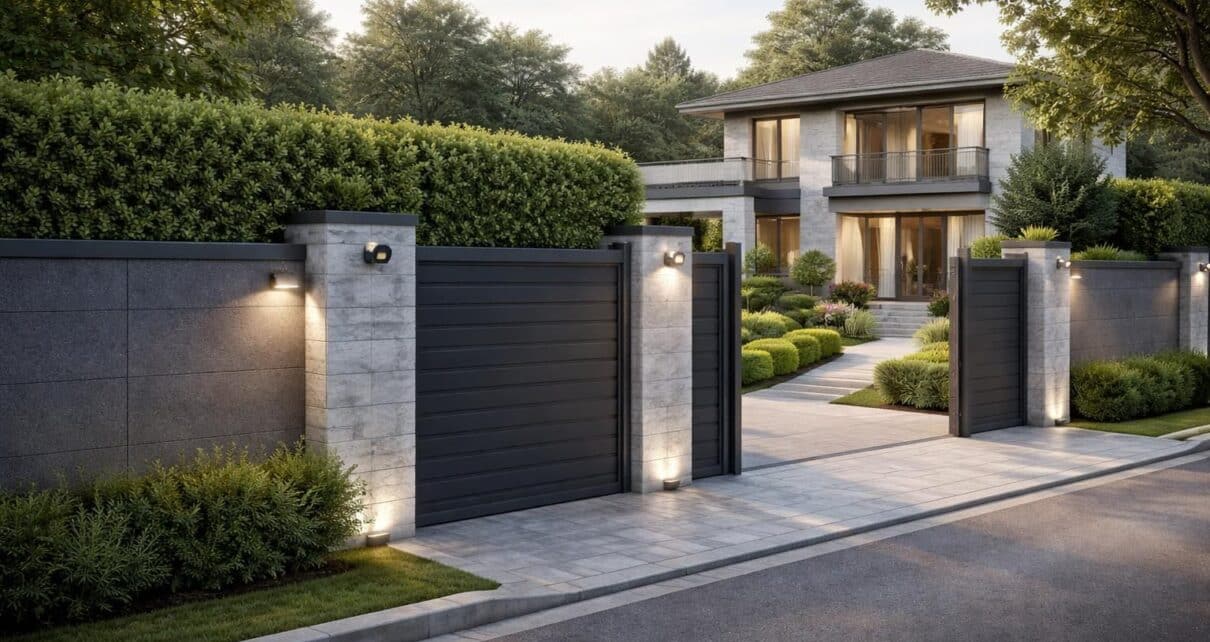 découvrez comment un mur délimitant votre propriété peut renforcer votre sécurité tout en délimitant clairement votre espace privé.