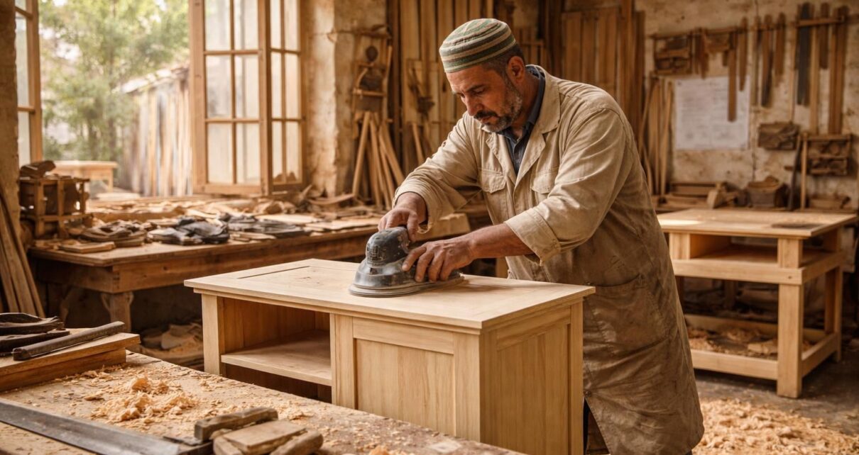 trouvez un menuisier professionnel à bejaia pour réaliser vos meubles sur mesure, alliant qualité et savoir-faire artisanal adapté à vos besoins.