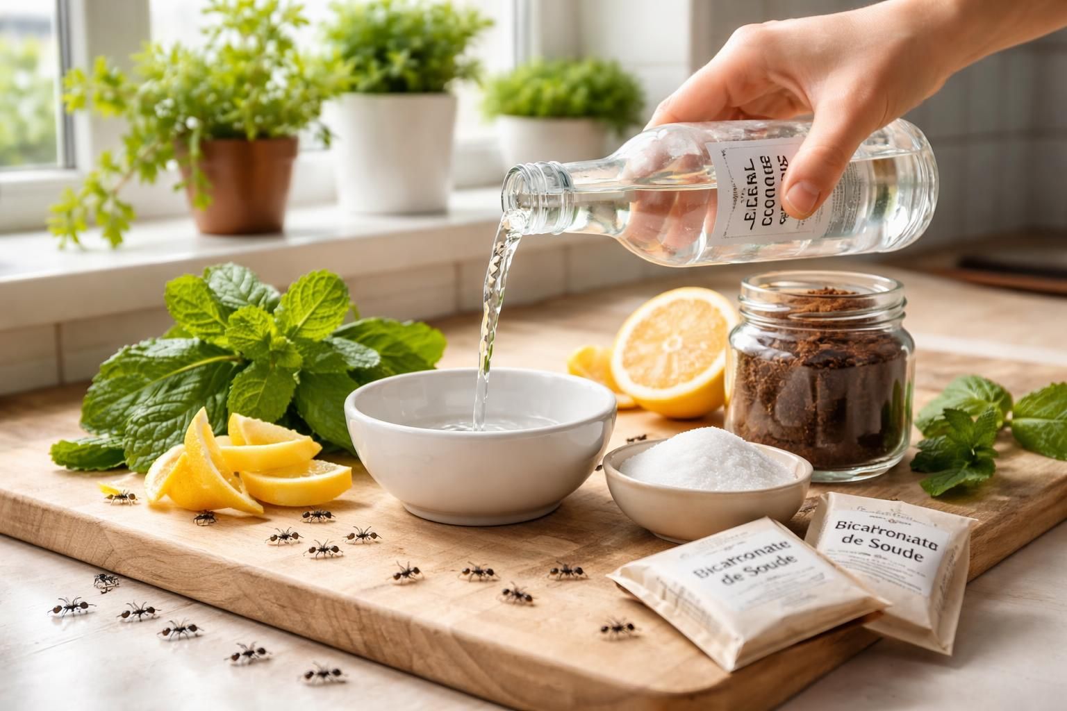 découvrez des astuces bio efficaces pour éliminer les fourmis de votre maison naturellement et sans produits chimiques.
