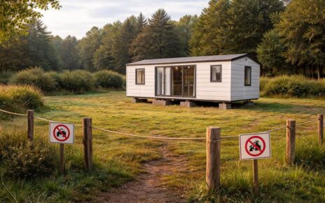 découvrez les conditions et les règles pour installer un mobile home sur un terrain non constructible privé, et évitez les mauvaises surprises juridiques.