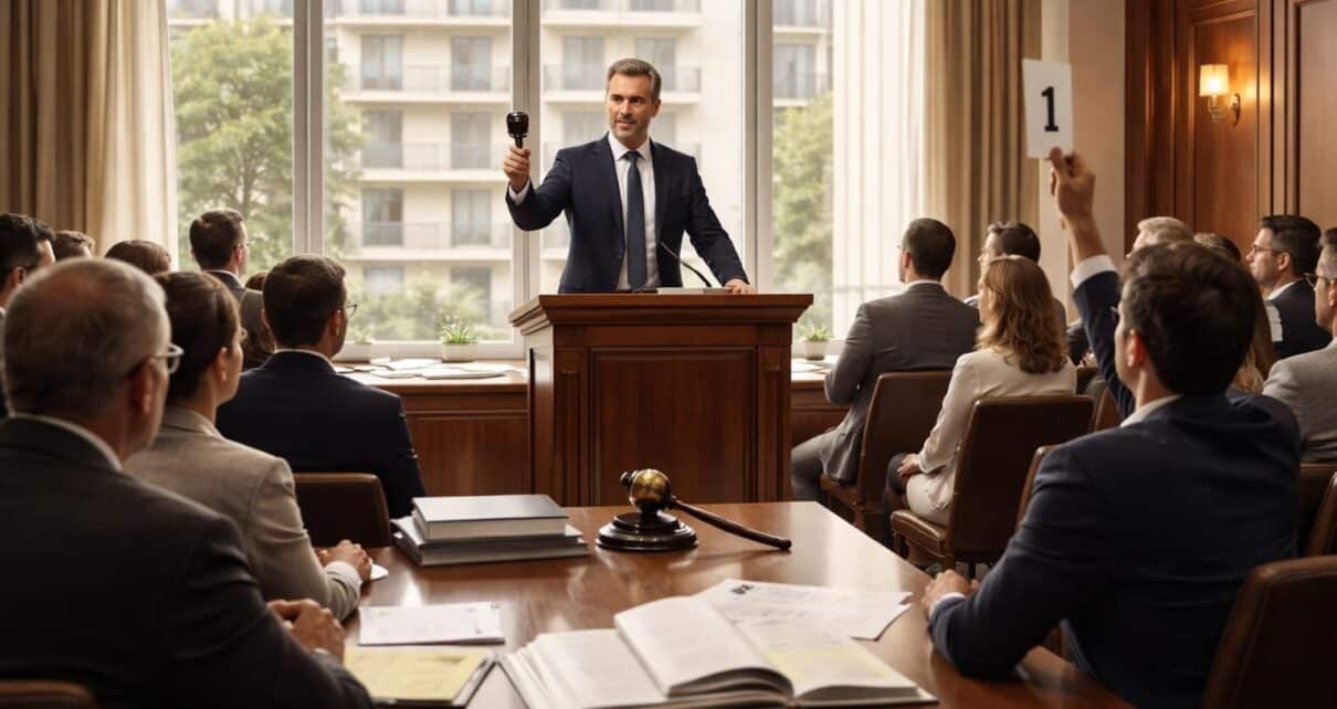 découvrez comment se déroule une vente aux enchères judiciaires dans le cadre d'une saisie immobilière, les étapes clés et les conseils pour bien y participer.