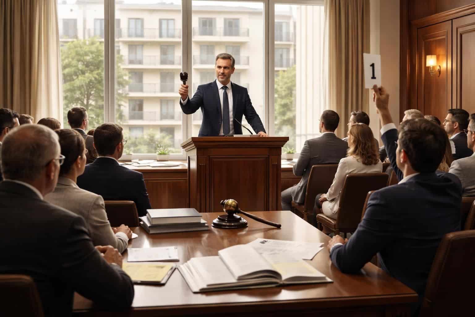 découvrez comment se déroule une vente aux enchères judiciaires dans le cadre d'une saisie immobilière, les étapes clés et les conseils pour bien y participer.