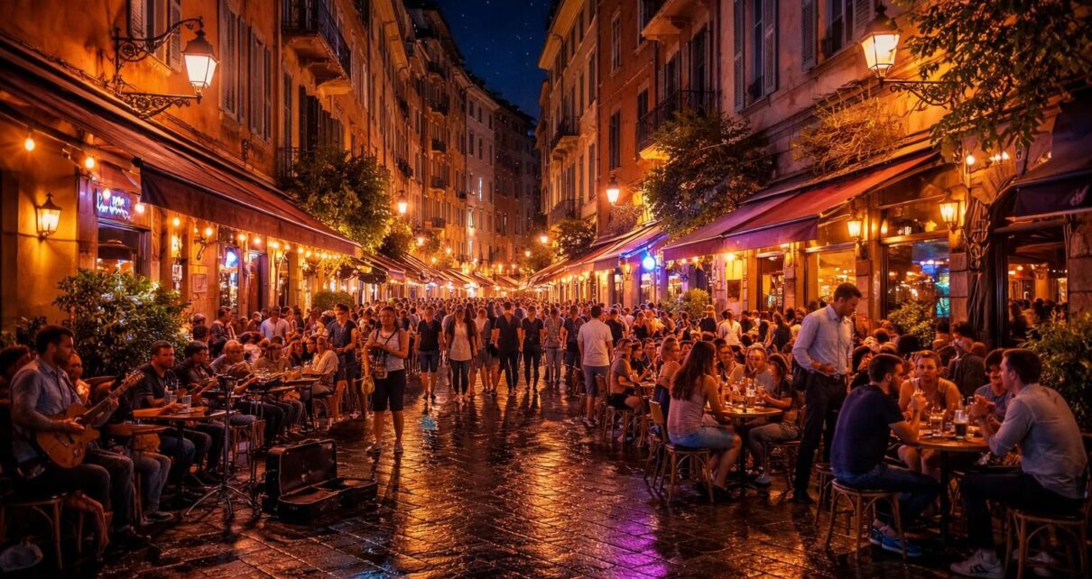 explorez le quartier chaud de nice et plongez au cœur de sa vie nocturne animée, entre bars, clubs et ambiance festive.