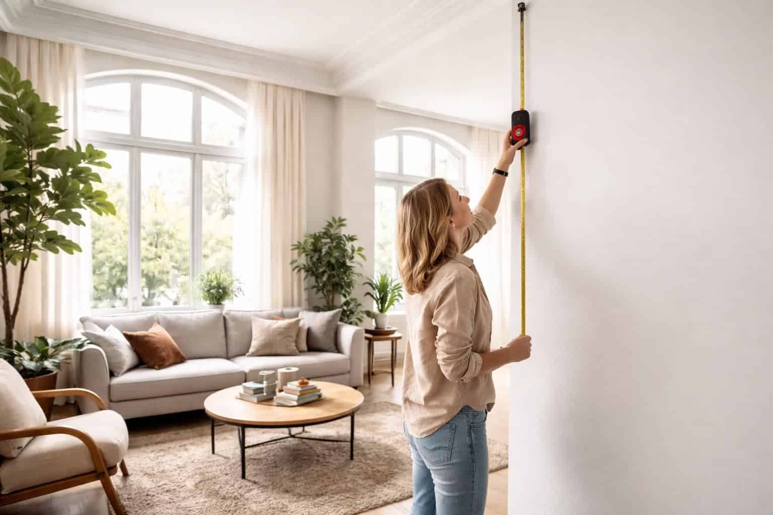 découvrez comment mesurer la hauteur de plafond selon la loi carrez pour estimer avec précision la surface de votre appartement et respecter les normes légales.