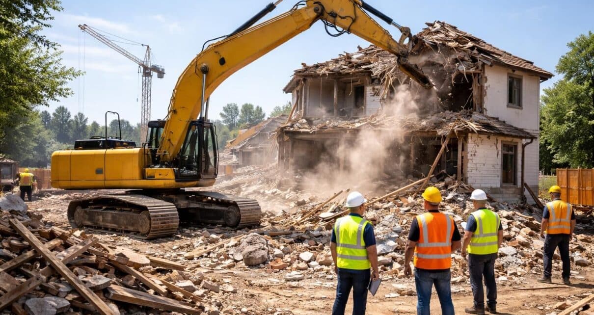 découvrez les tarifs moyens pour la démolition d'une maison et les facteurs qui influencent le coût afin de mieux préparer votre projet de démolition.
