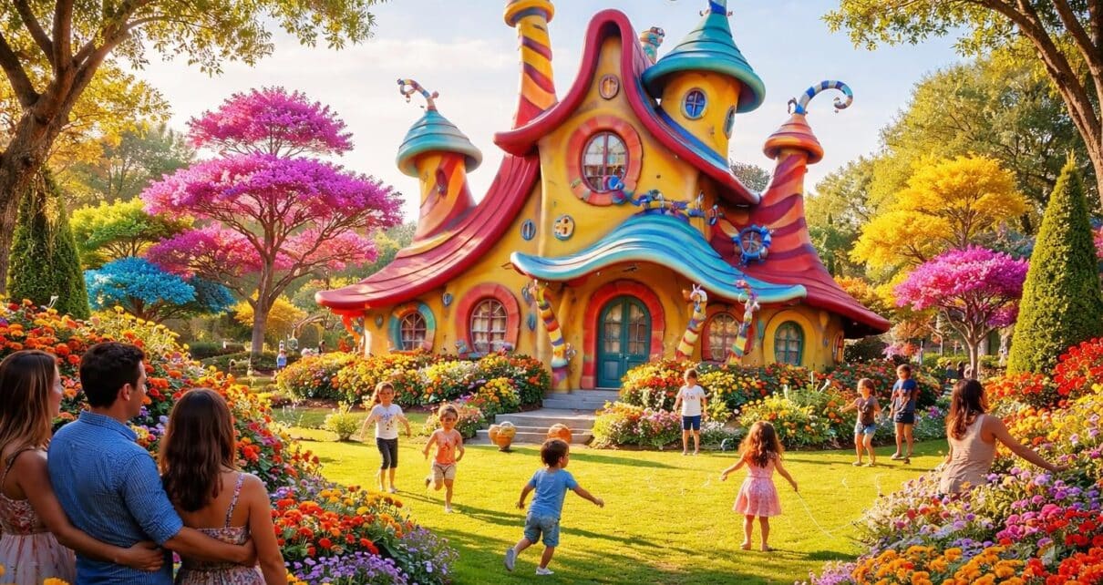 découvrez comment la maison du dr seuss continue d'émerveiller enfants et adultes en offrant une expérience magique et pleine de fantaisie.