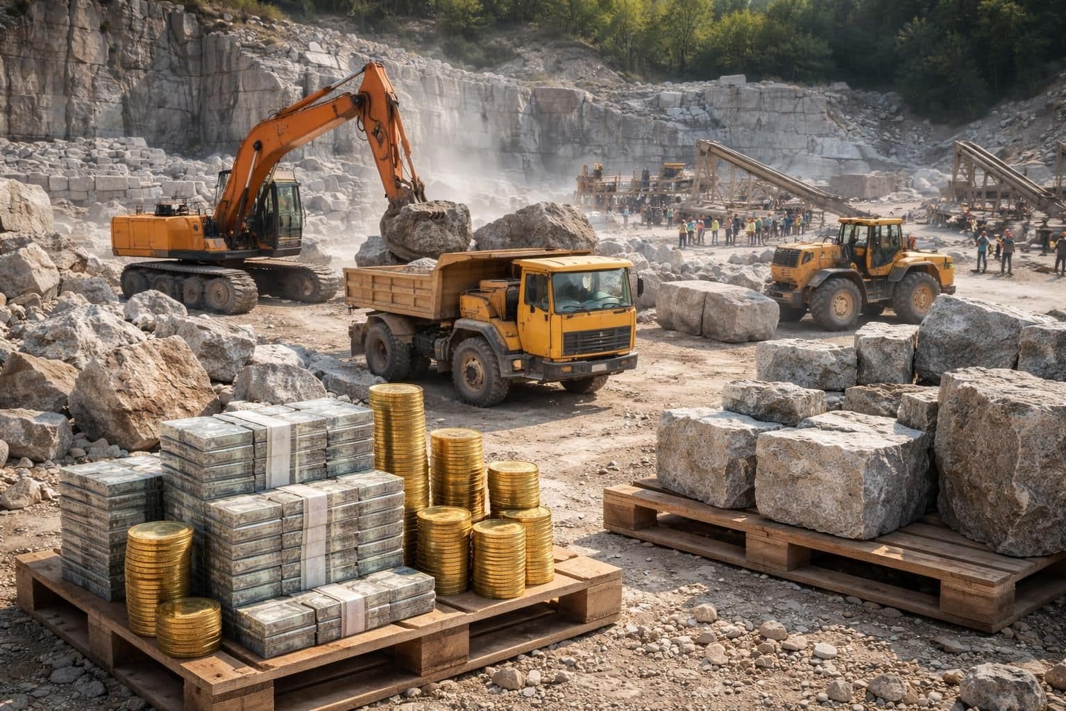 découvrez comment les coûts de production influencent directement le prix de la pierre de carrière et les facteurs clés qui déterminent ce marché.