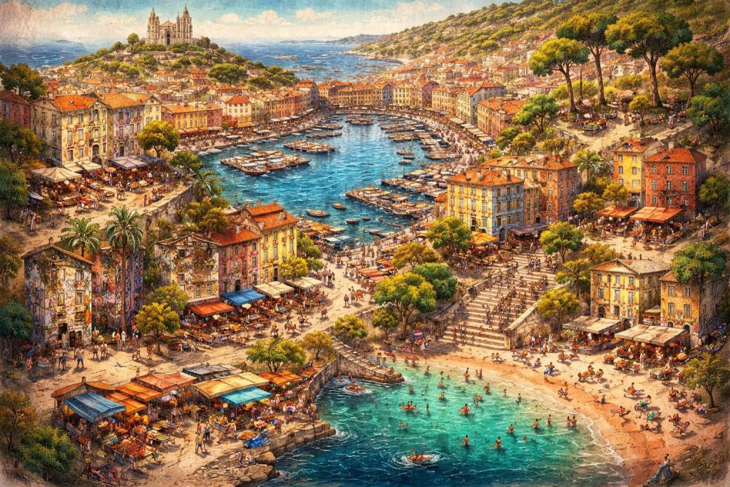 découvrez le top 10 des lieux incontournables à visiter dans les quartiers animés de marseille, entre histoire, culture et ambiance unique.