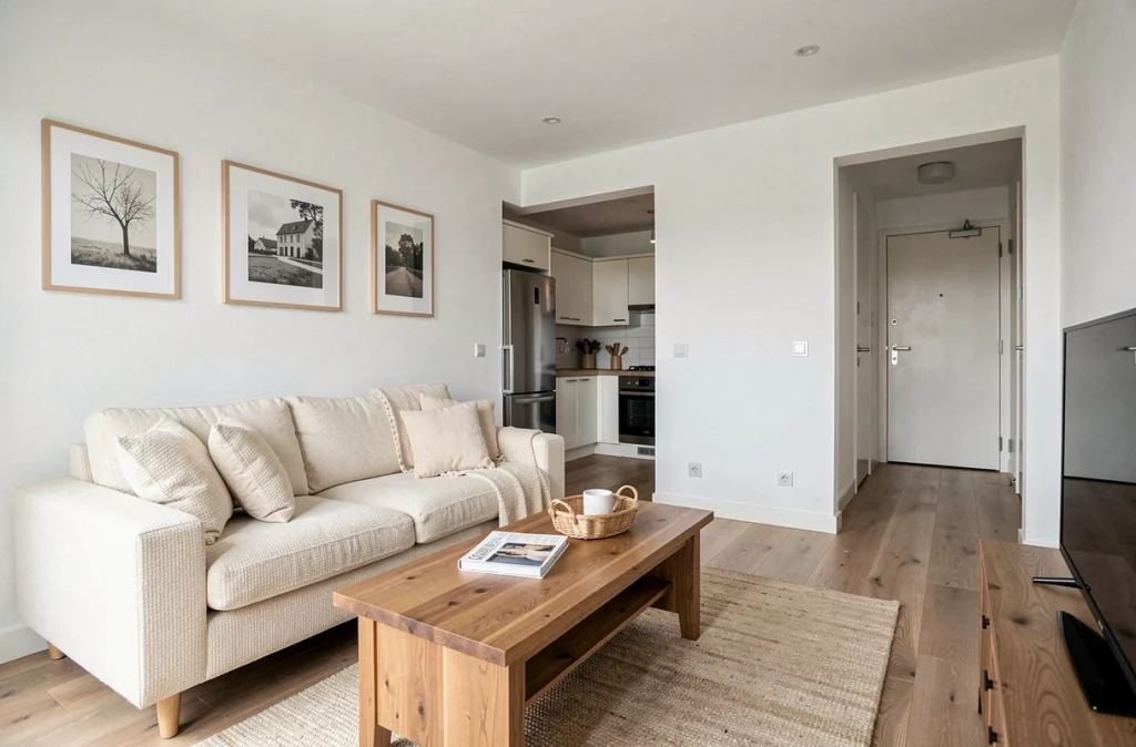 Appartement meublé moderne au Luxembourg prêt à la location avec décoration soignée